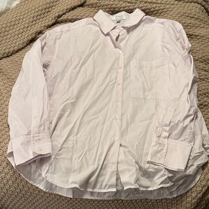 NWOT AYR Light Pink Button Down Shirt